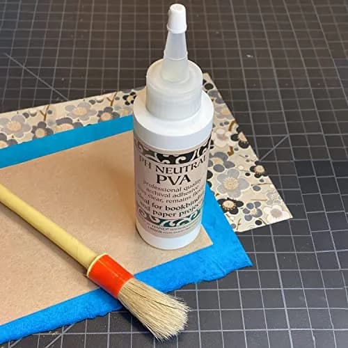 Books By Hand PH Neutral PVA Adhesive 118ml (4 Ounce) | Archival Quality for Bookbinding & Paper Projects thumbnail 6