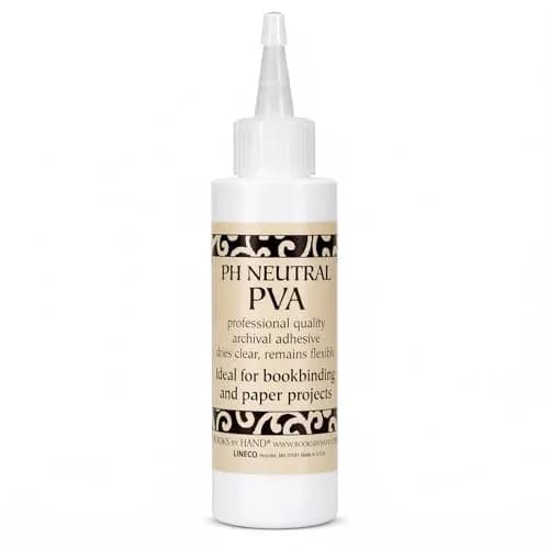 Books By Hand PH Neutral PVA Adhesive 118ml (4 Ounce) | Archival Quality for Bookbinding & Paper Projects thumbnail 1