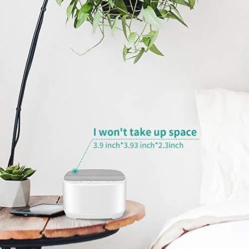 Magicteam Sleep Sound White Noise Machine 10cm x 10cm x 6cm | 40 Soothing Sounds for Baby, Kids, Adults thumbnail 8