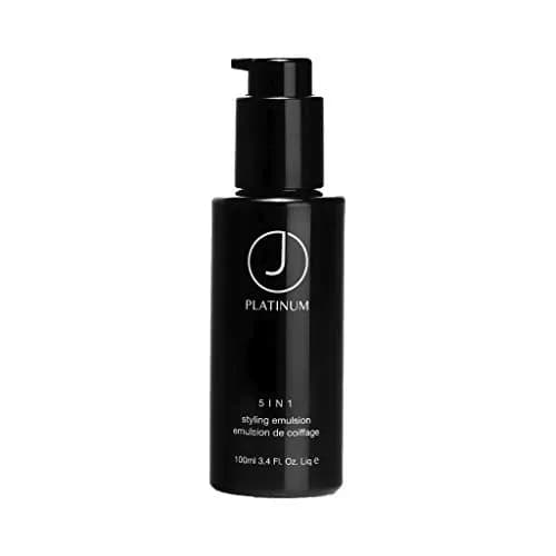 J Beverly Hills Platinum 5 In 1 Leave-in Styling Emulsion Cream, 100ml (3.4 Fl Oz) | Hair Strength & Manageability thumbnail 1