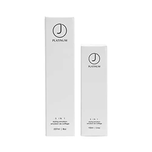 J Beverly Hills Platinum 5 In 1 Leave-in Styling Emulsion Cream, 100ml (3.4 Fl Oz) | Hair Strength & Manageability thumbnail 6