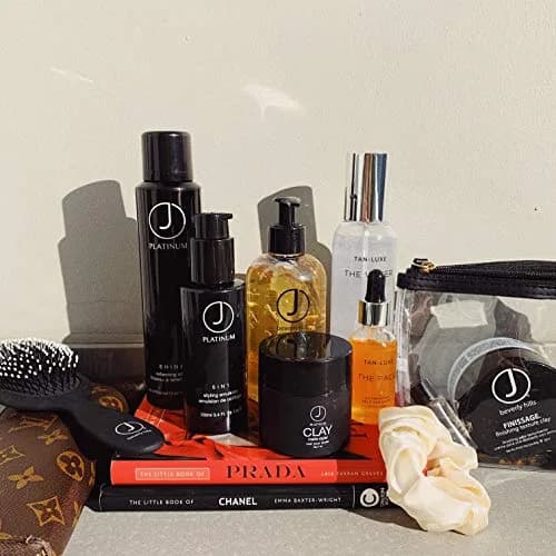 J Beverly Hills Platinum 5 In 1 Leave-in Styling Emulsion Cream, 100ml (3.4 Fl Oz) | Hair Strength & Manageability thumbnail 8