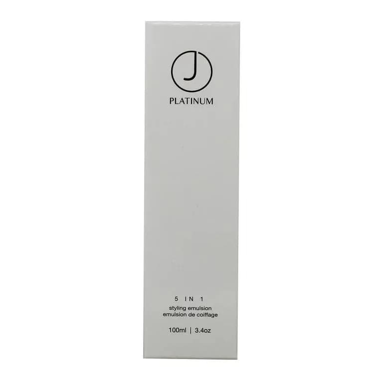 J Beverly Hills Platinum 5 In 1 Leave-in Styling Emulsion Cream, 100ml (3.4 Fl Oz) | Hair Strength & Manageability thumbnail 4