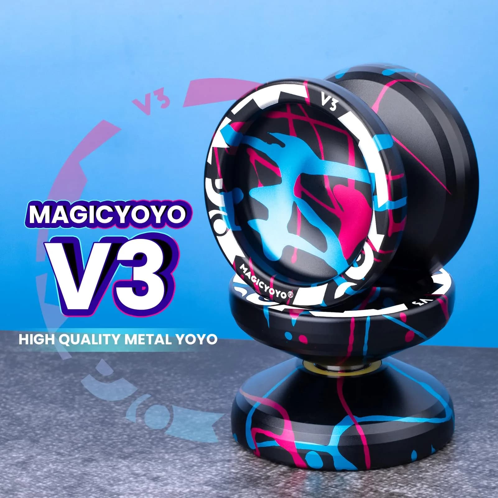 MAGICYOYO V3 Responsive Yo-yo for Kids 8-12 & Beginners, Aluminum Alloy 6061, 65 g (2.29 oz) - view 8