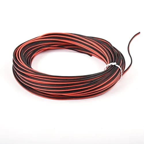 Haerkn 22awg Silicone Electrical Wire 2 Cores 25ft | Tinned Copper, 600V, Flexible thumbnail 4