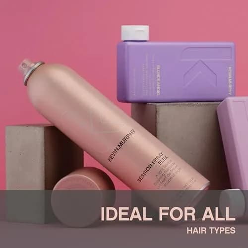 KEVIN.MURPHY SESSION.SPRAY FLEX Flexible Finishing Spray, 3.4 fl oz | Humidity Resistant, Lightweight Hold for All Hair Types thumbnail 5