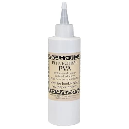 Books By Hand PH Neutral PVA Adhesive 237ml (8 Ounce) | Archival Quality, Dries Clear thumbnail 1