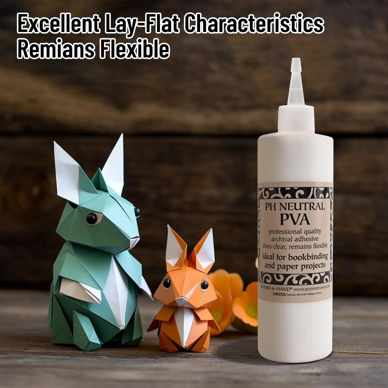 Books By Hand PH Neutral PVA Adhesive 237ml (8 Ounce) | Archival Quality, Dries Clear - view 3