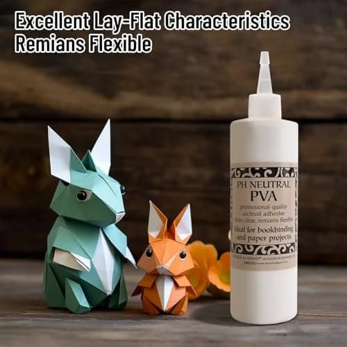 Books By Hand PH Neutral PVA Adhesive 237ml (8 Ounce) | Archival Quality, Dries Clear thumbnail 3