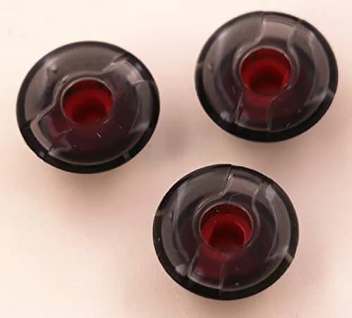 IiEXCEL Gray 3 Pack Replacement Eartips for Plantronics Voyager 5200 & Legend Headsets | Medium Size Gel Silicone Ear Gels & Foam Covers thumbnail 4