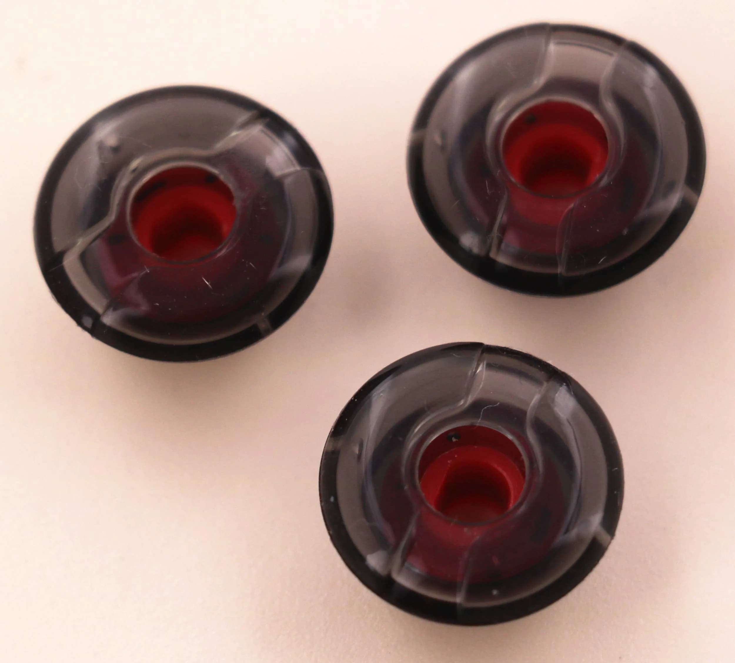 IiEXCEL Gray 3 Pack Replacement Eartips for Plantronics Voyager 5200 & Legend Headsets | Medium Size Gel Silicone Ear Gels & Foam Covers - view 4