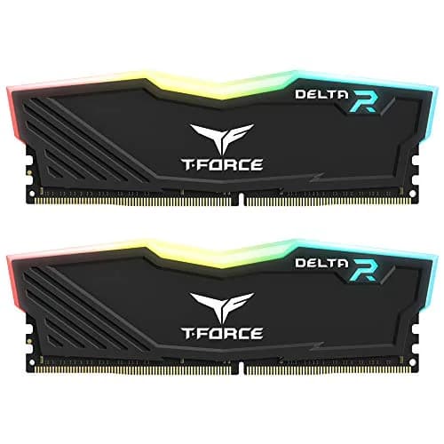 TEAMGROUP T-Force Delta RGB DDR4 16GB (2x8GB) 3200MHz CL16 Desktop Memory Module RAM Black | 16GB (2x8GB) 3200MHz thumbnail 8