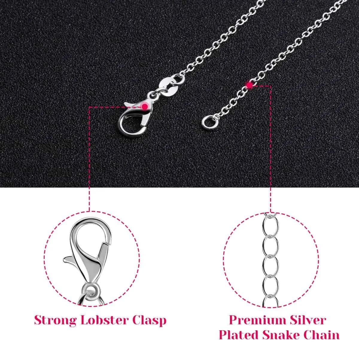 Selizo 30 Pack Silver Plated Cable Necklace Chains 18 Inches (45.7 cm) | Jewelry Making Supplies - view 3