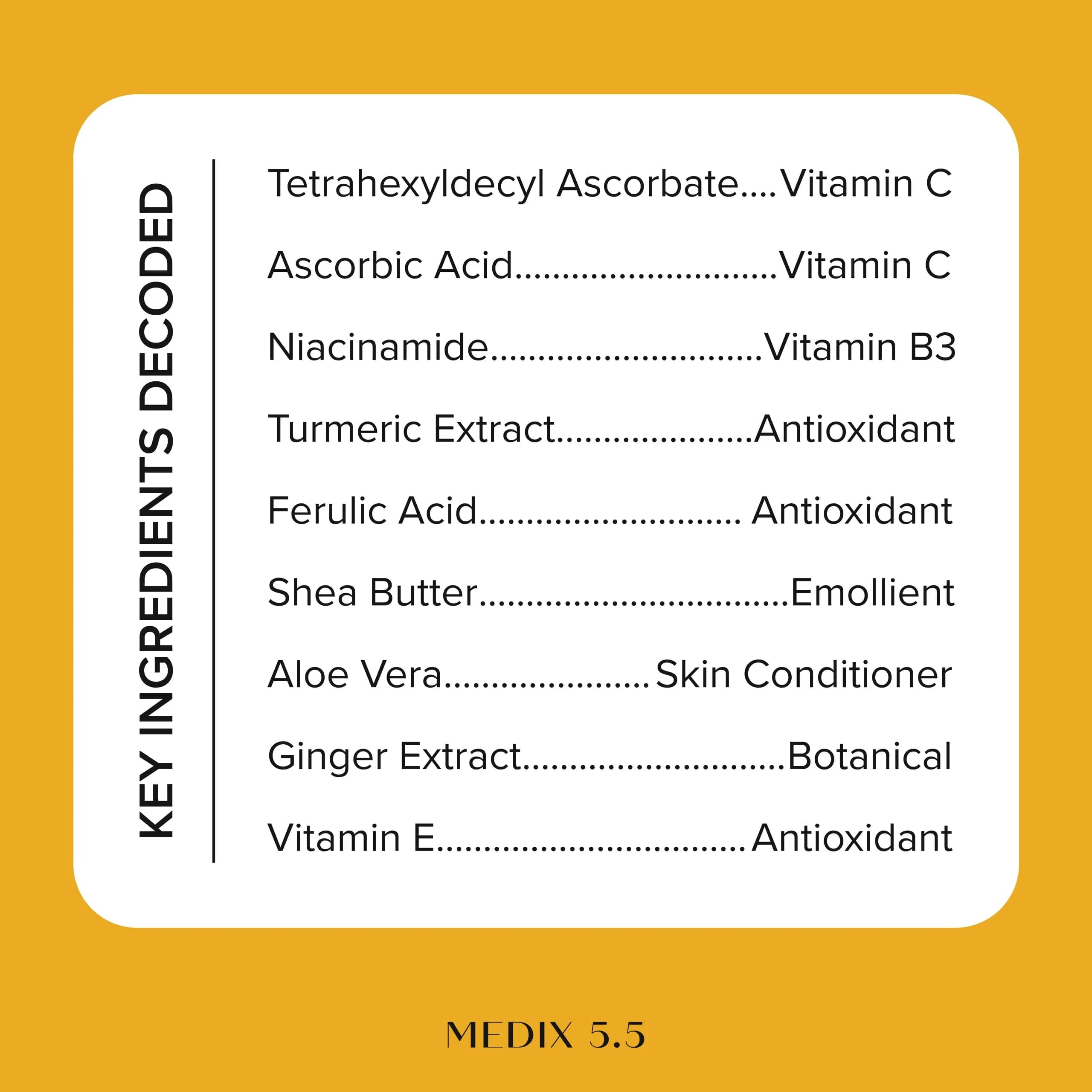Medix 5.5 Vitamin C Brightening Cream with Niacinamide - 15 Fl Oz (Pack of 2) - For Dark Spots & Wrinkles - view 4