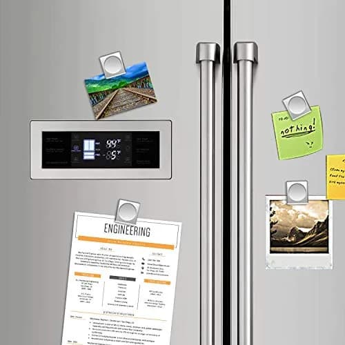 Thimmamma Heavy Duty Magnetic Paper Clip Clamp 1.2 Inch | Strong Stainless Steel Office & School Organizer thumbnail 3