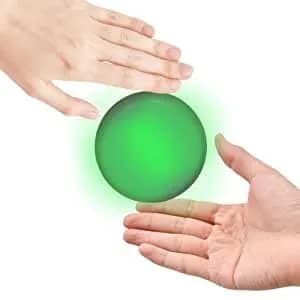 DSJUGGLING Glow in The Dark Acrylic Contact Juggling Ball 76mm (3 Inches) | Non-Toxic thumbnail 5
