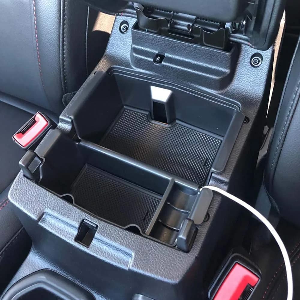 EDBETOS Black Center Console Organizer Tray for Jeep Wrangler JL/JLU & Gladiator JT (2018-2026) - view 4