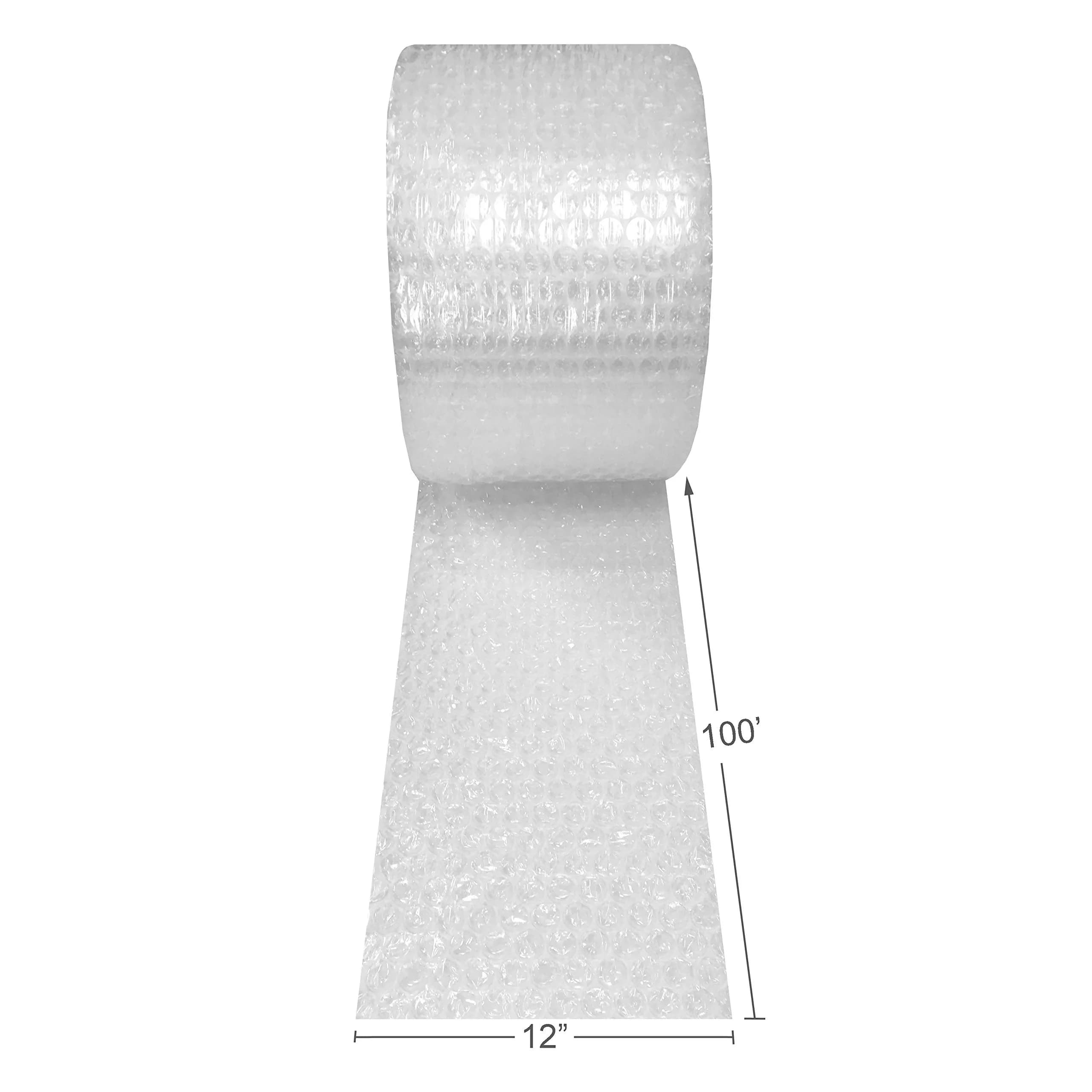 Amazon Basics Bubble Cushioning Wrap Large 5/16" Roll | Perforated for Easy Tearing - view 3