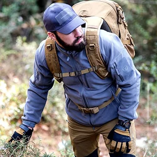 Wisdompro Backpack Chest Strap, Heavy Duty Webbing, Khaki | Adjustable Shoulder Strap for Outdoor Activities thumbnail 6