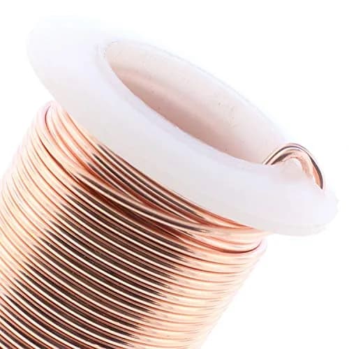 The Beadsmith Copper Jewelry Wire 18 Gauge Rose Gold 10 Yd | Tarnish-Resistant, Lead & Nickel Free thumbnail 3