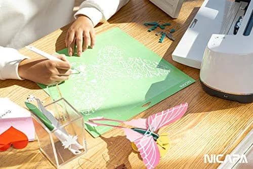 NICAPA Replacement Cutting Mat for Cricut Maker 3/Maker/Explore 3/Air 2/Air/One | 12x12 inch 3-pack | Standard, Light & Strong Grip thumbnail 4
