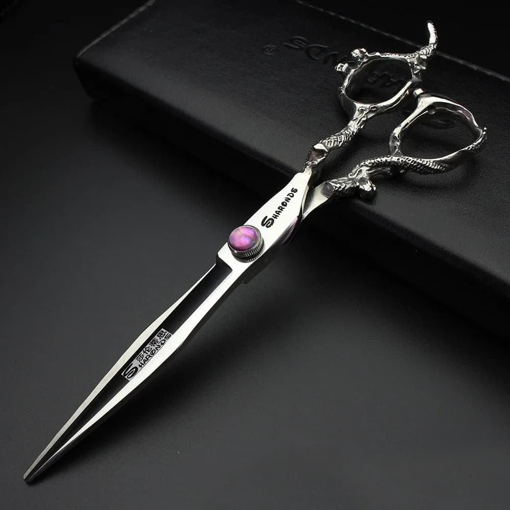SHARONDS Professional Hair Cutting Dragon Shears 7 inch (17.78 cm) | Precision Barber Salon Tool - view 2