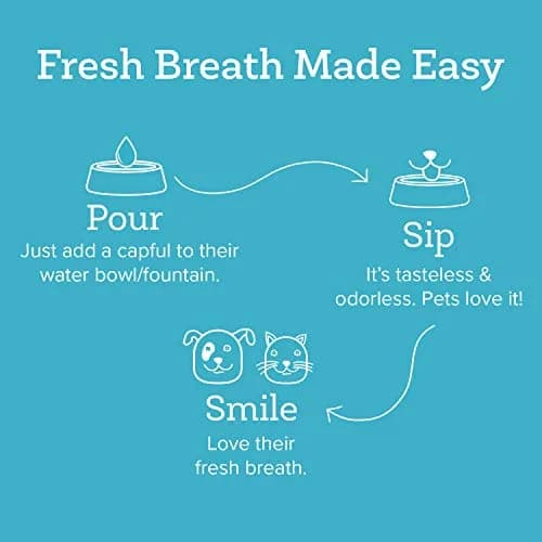 Oxyfresh Pet Dental Water Additive – No Brushing | Safe, Tasteless, Odorless Dental Care Solution for Cats & Dogs thumbnail 4