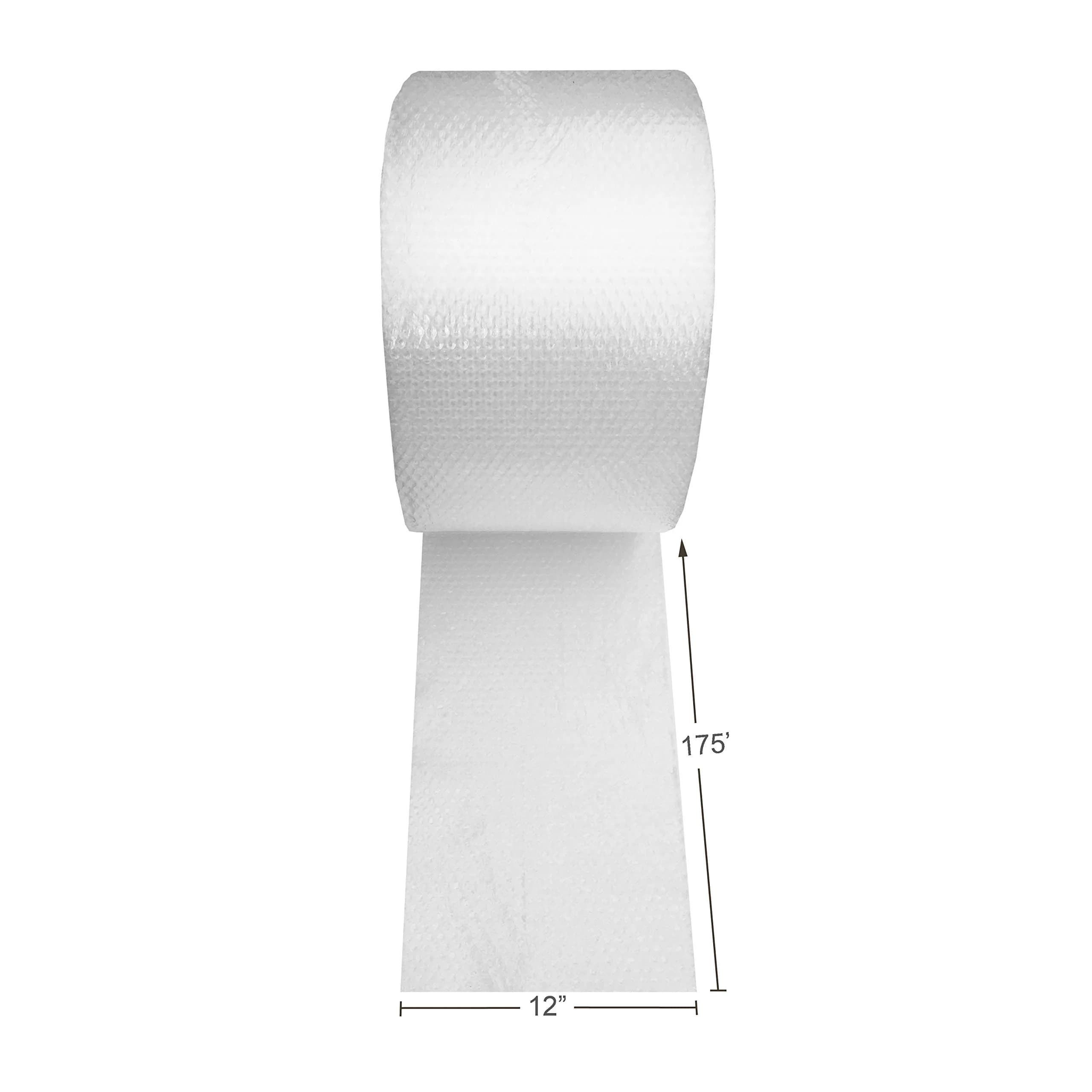 Amazon Basics Perforated Bubble Wrap Roll 30.48 cm x 53.34 m | Small 3/16" Bubbles, Clear - view 5