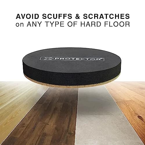 X-Protector Furniture Sliders for Hardwood Floors & Carpets 16 PCS 3 1/2" | Heavy Duty Reusable Moving Pads thumbnail 3