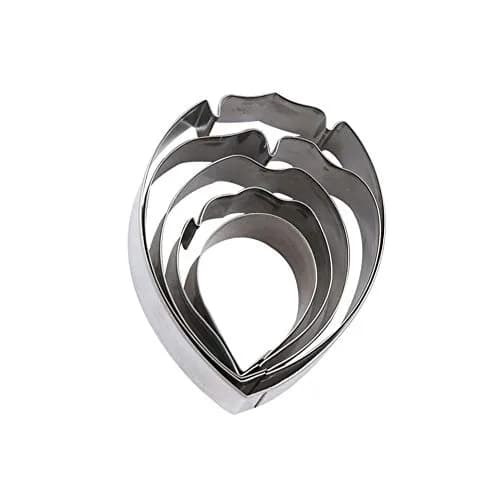 KALAIEN 5pcs Stainless Steel Peony Cutter & Silicone Mold | Fondant Flower Tool for Cake Decor thumbnail 9