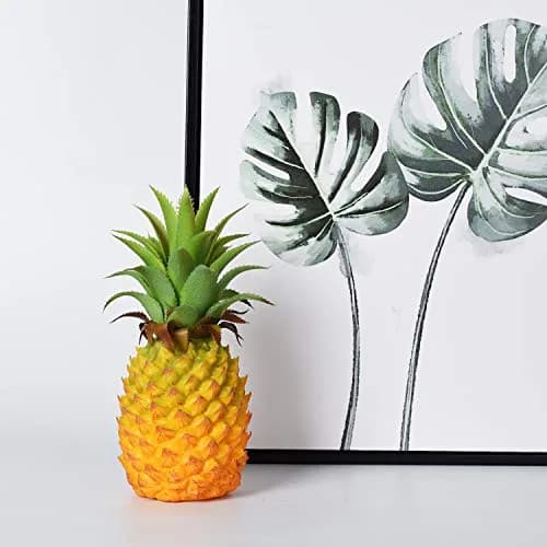 Lvydec Realistic Artificial Pineapple Decoration 21 cm (8.2") | Lifelike Plastic Fruit for Home & Party thumbnail 6