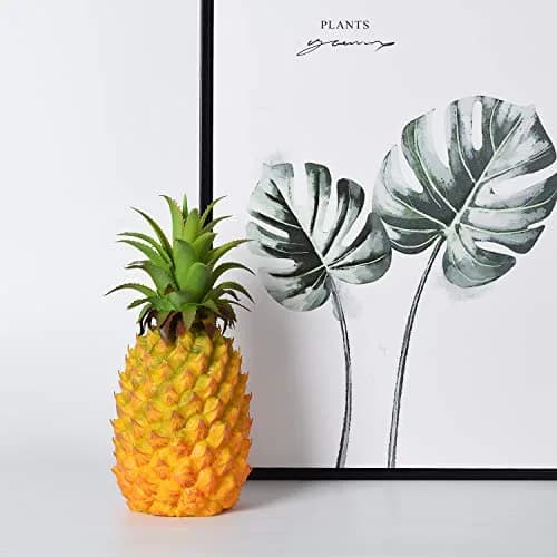 Lvydec Artificial Pineapple Realistic Fake Fruit 25.9cm (10.2") | Tropical Decor for Home & Party thumbnail 6