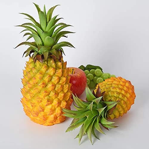 Lvydec Artificial Pineapple Realistic Fake Fruit 25.9cm (10.2") | Tropical Decor for Home & Party thumbnail 7