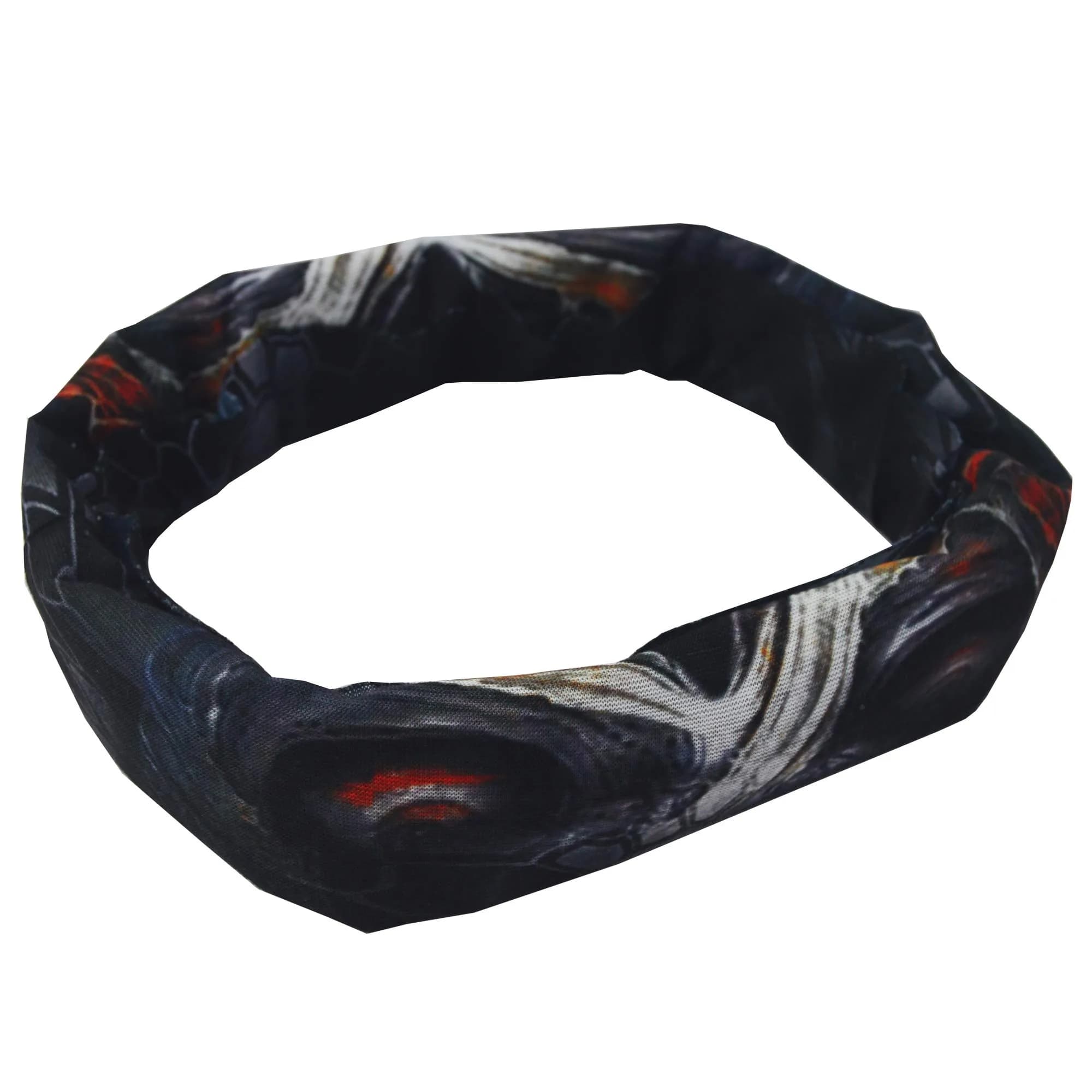 Obacle Skull Grey Mummy Open Mouth 3D Tube Face Mask for Dust, Wind & UV Protection - view 4