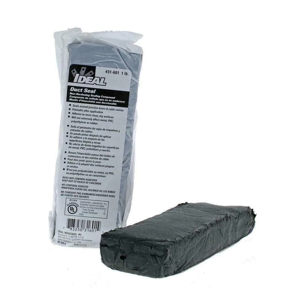 ILSCO Compound Duct Seal 0.45 kg (1 LB) Paste | HVAC Duct Sealing Compound - main product image