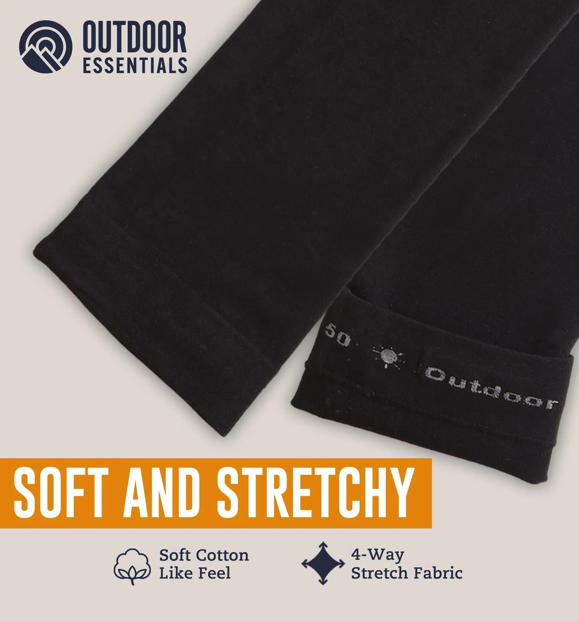 OutdoorEssentials UPF 50+ Cooling Arm Sleeves | Blocks 98% UV Rays - view 7