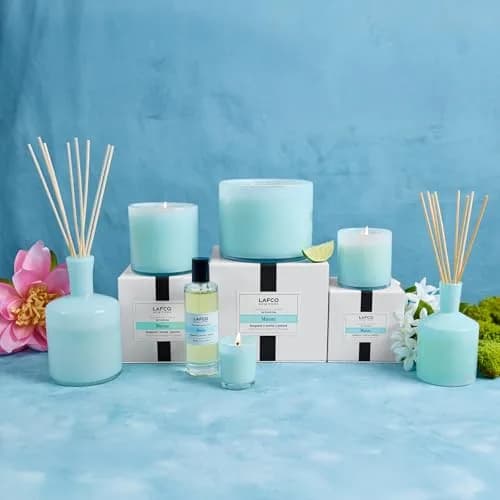 LAFCO NEW YORK 3-Wick Candle, Marine - 30 oz | Nautical Scent, Reusable Glass Vessel, Made in the USA thumbnail 6