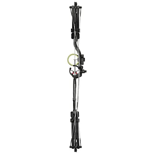 Diamond Archery Youth Atomic Bow Fully Adjustable 12-24" | 6-29 LBS Draw, 191 FPS, Left Hand, Black thumbnail 2