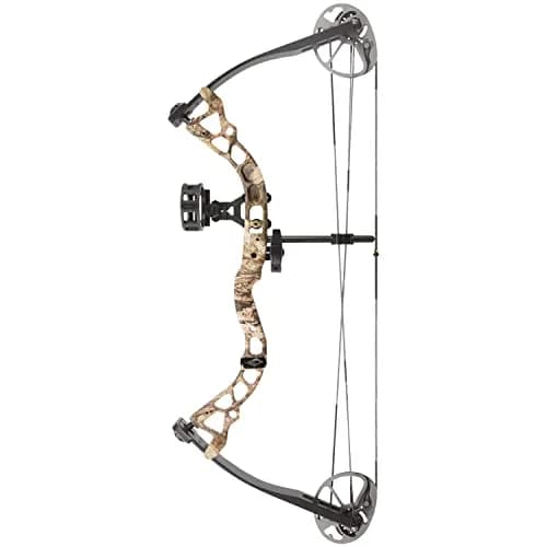 Diamond Archery Youth Atomic Bow 12"-24" | Fully Adjustable, Left Hand, Mossy Oak Breakup Country thumbnail 1