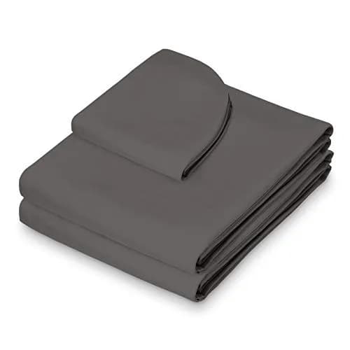 Saloniture Microfiber Massage Table Sheet Set 3-Piece Gray | Soft, Breathable, and Stain-Resistant for Professional Use thumbnail 2