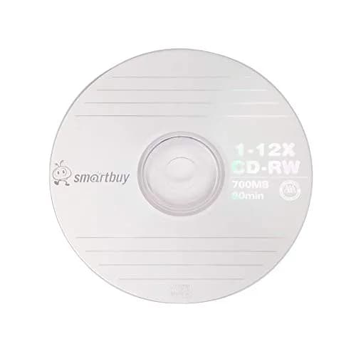 Smartbuy CD-RW 10 Pack 700MB 80Min | High-Speed Rewritable Discs for Data & Audio (70-120 chars) thumbnail 2
