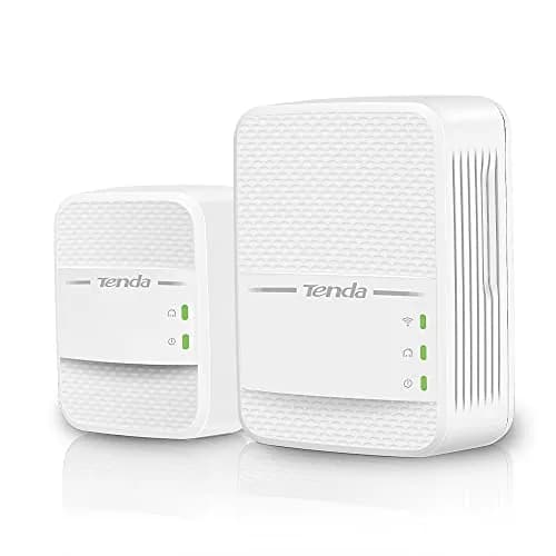 Tenda AV1000 Powerline Adapter Kit with Gigabit Ports | Dual Band WiFi, Plug & Play, for HD/4K Streaming & Gaming (PH10) thumbnail 1