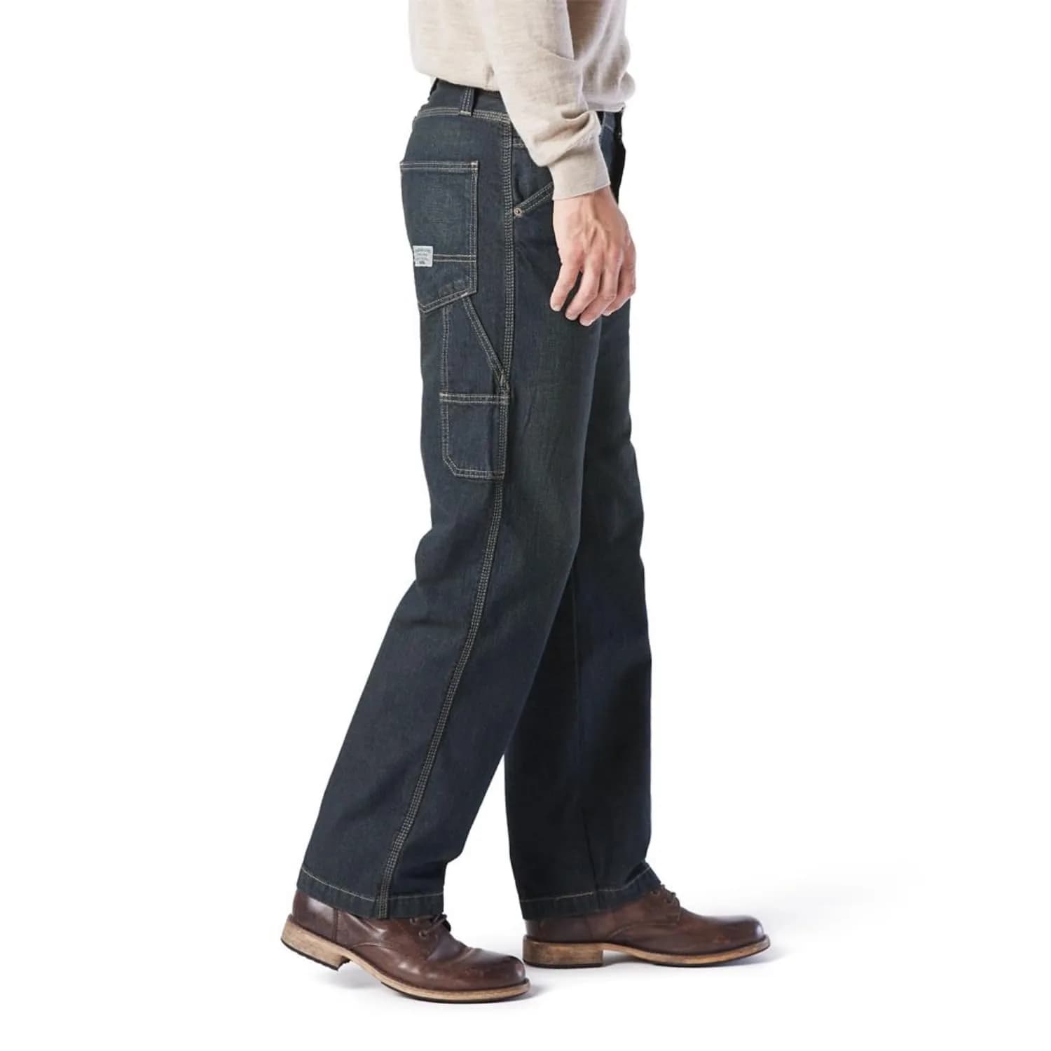 Levi Strauss Signature Gold Men's Carpenter Jeans Centurion 29W x 30L | Relaxed Fit with Utility Pockets - view 2