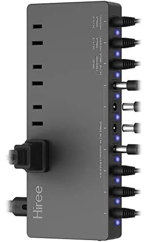 Hiree Guitar Pedal Power Supply 10 Isolated Outputs 600W | Powers Pedals & Devices thumbnail 1