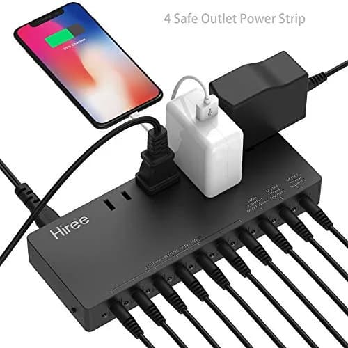 Hiree Guitar Pedal Power Supply 10 Isolated Outputs 600W | Powers Pedals & Devices thumbnail 2
