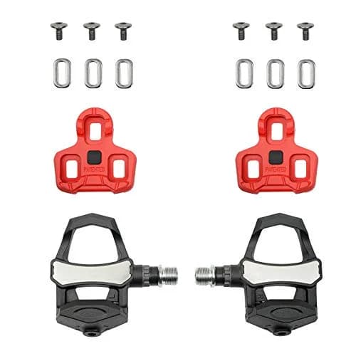 Venzo Look KEO Compatible Clipless Pedals with Cleats 9/16" Spindle | Road Bike Performance thumbnail 3