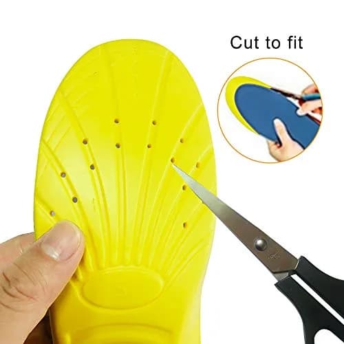 VoMii Unisex Shoe Insoles High Arch Support Foam | Plantar Fasciitis Relief, Shock Absorption, Breathable Comfort thumbnail 6
