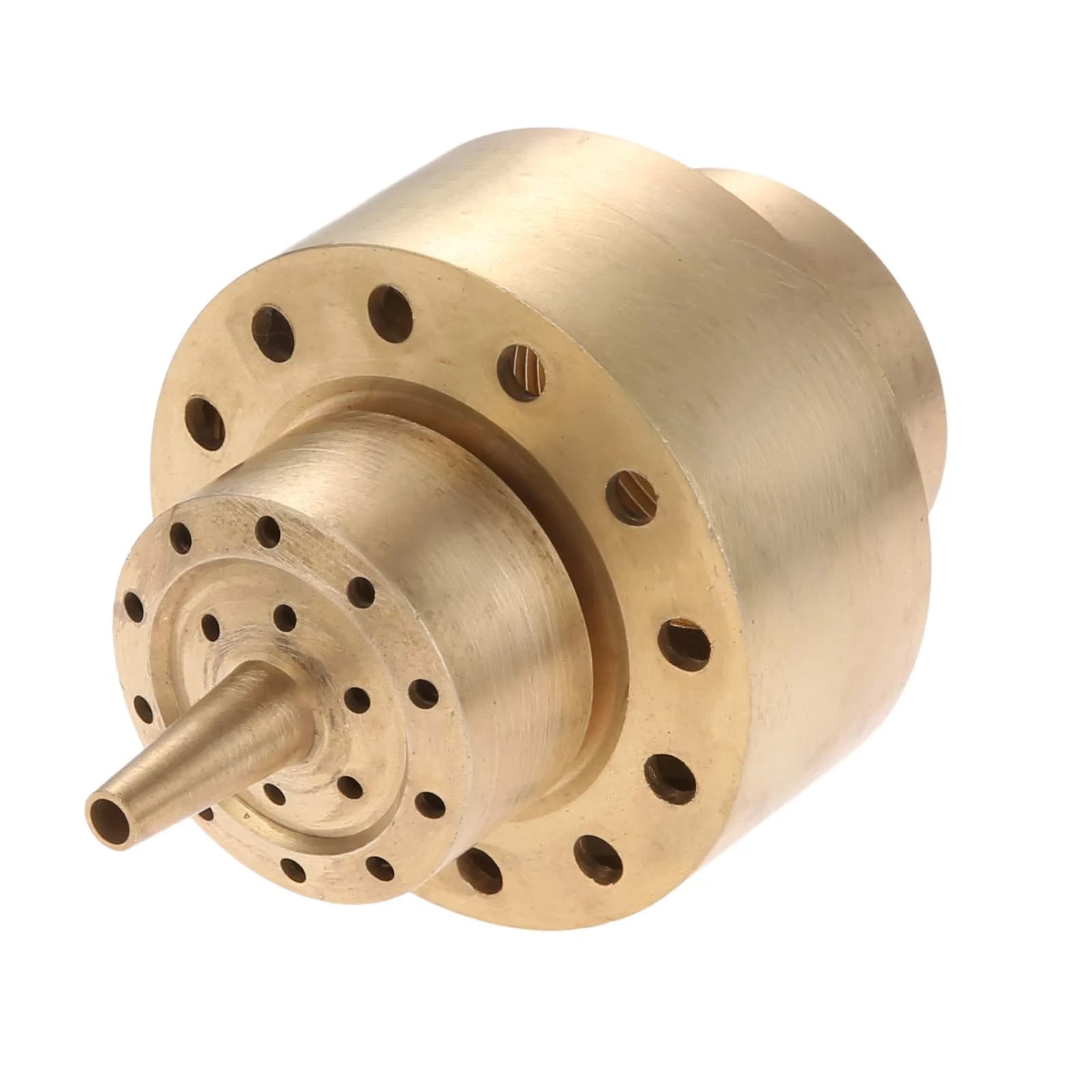 Hicello Brass Fountain Nozzle for Ponds & Water Gardens 1.5 Inch (38mm) Inlet | Creates Layered Flower Spray - view 2