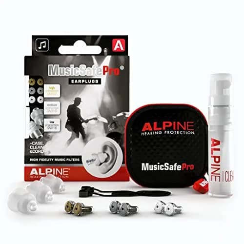 Alpine MusicSafe Pro High Fidelity Earplugs for Musicians 16/19/22 dB | Professional Hearing Protection thumbnail 1