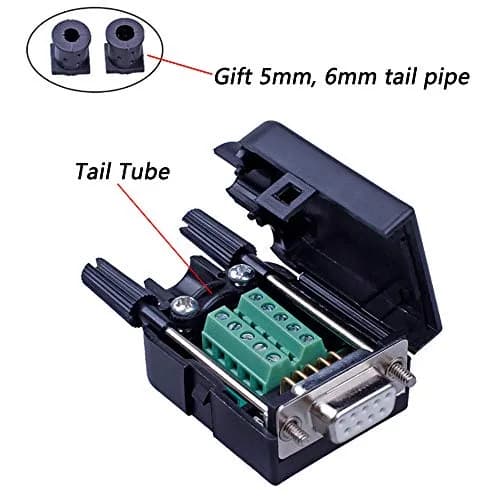 ANMBEST DB9 Solderless RS232 Serial to 9-Pin Female Terminal Adapter 2-Pack | Connect Legacy Devices in India thumbnail 4